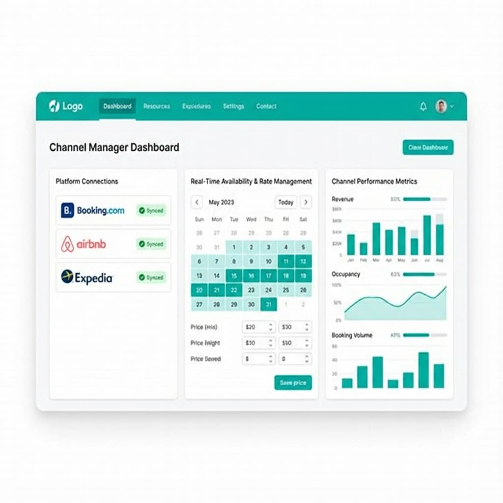 التكامل مع منصات الحجز